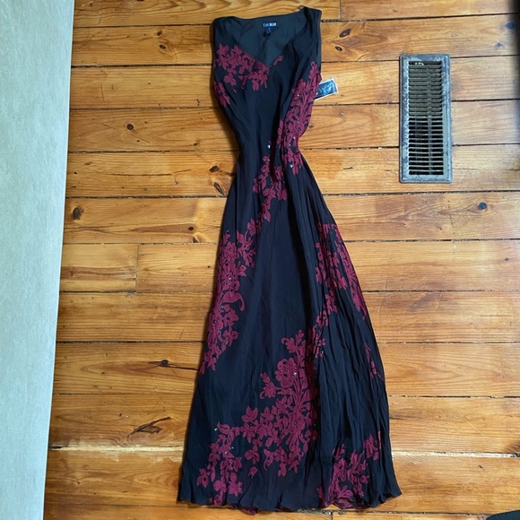 Eva Blue Dresses & Skirts - Y2K beaded slip dress NWT